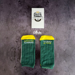 Medias todo es posible verde - padre