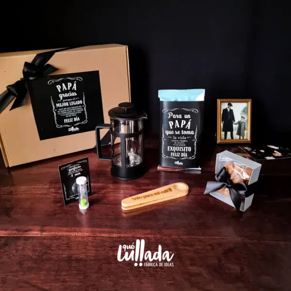 Regalos Personalizados para Papá ☆ Maletín Kit Café ☆