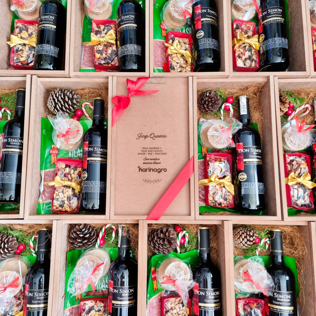 CAJAS DE NAVIDAD HARINAGRO