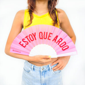 Abanico Estoy que Ardo