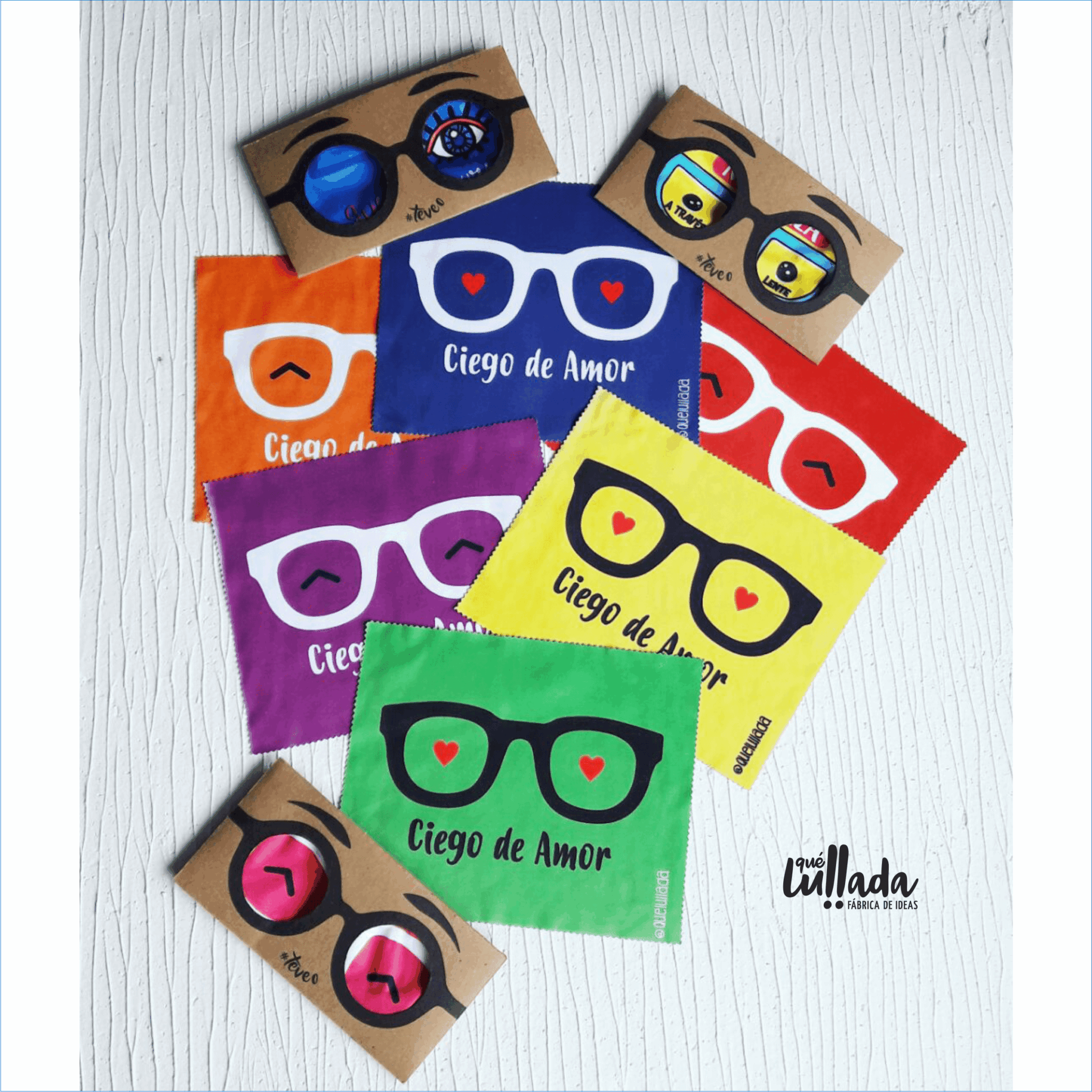 Paños limpia gafas - Ciego de amor