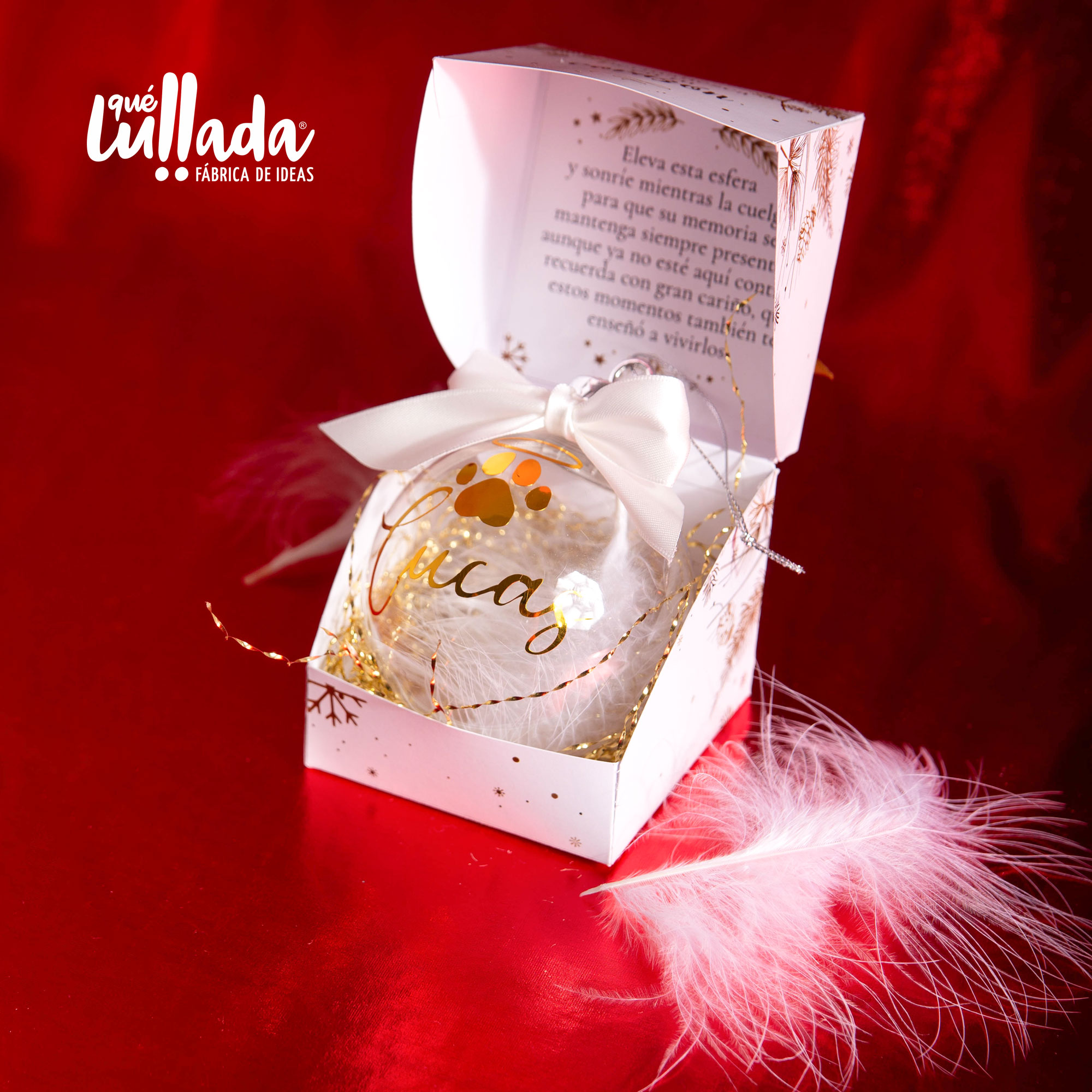 Bola de Navidad Pluma - Image 3