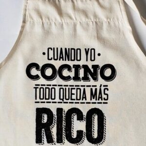 Delantal Cuando Yo Cocino